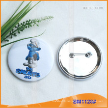 Kundenspezifische Metall-Weißblech Pin-Button-Abzeichen BM1128